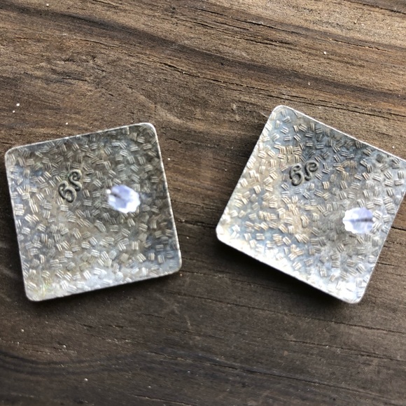 Vintage pierced earrings - Picture 4 of 8